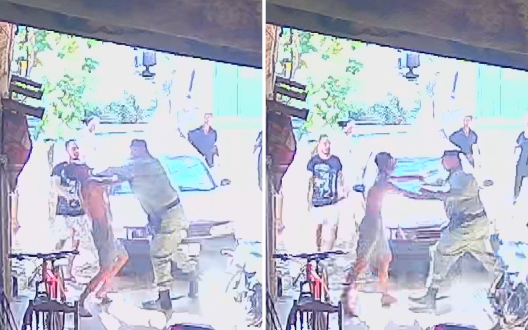 VÍDEO: Policial espanca homem dentro de casa, denuncia família 