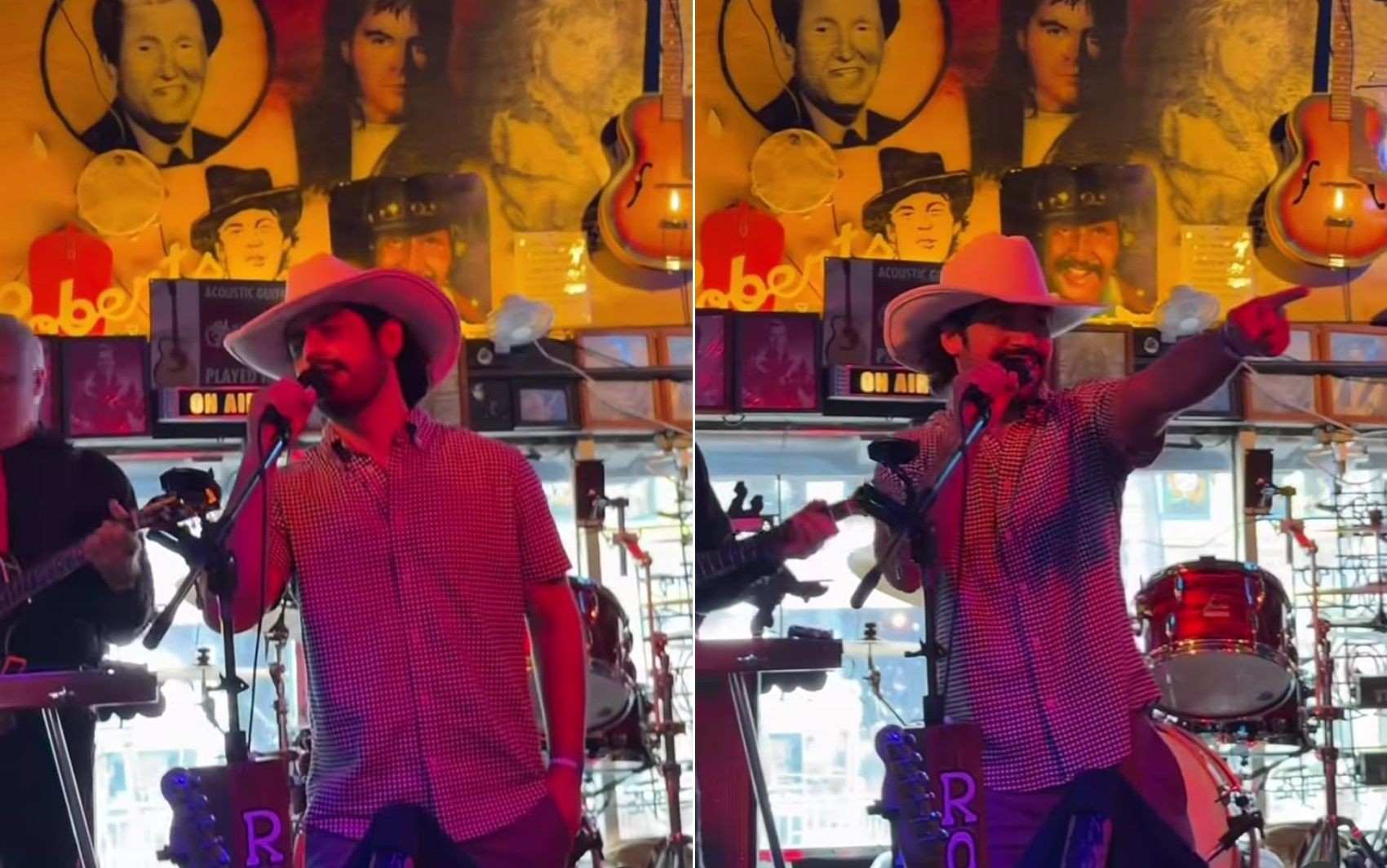 Cantor goiano canta clássico de Zezé Di Camargo & Luciano em bar nos EUA 