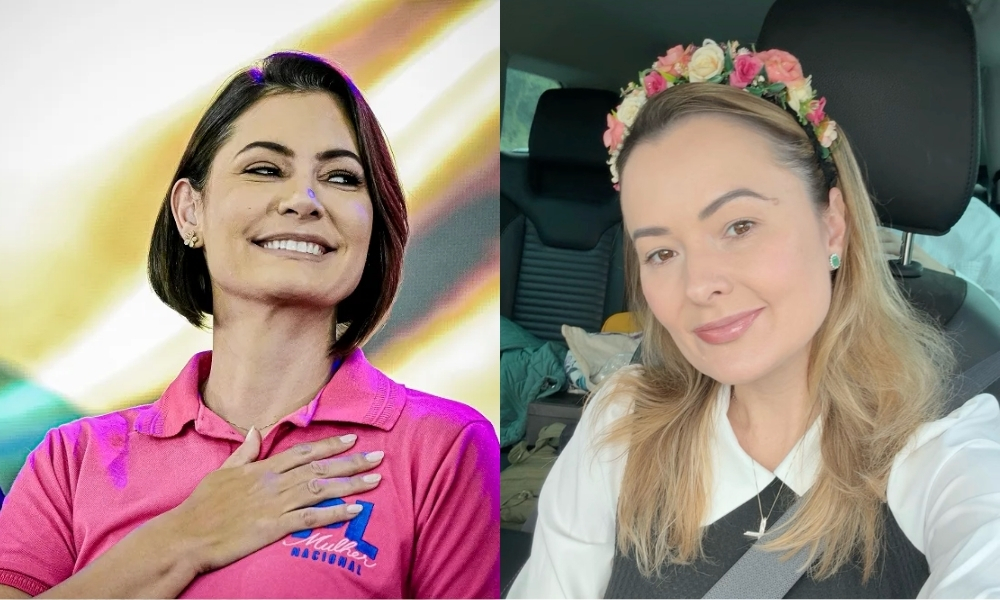 Júlia Zanatta diz ter certeza que Michelle Bolsonaro disputará vaga no Senado